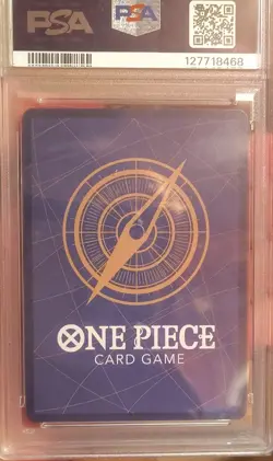 Bandai One Piece CCG Sogeking OP03 122 Holo PSA 10 English - Image 2