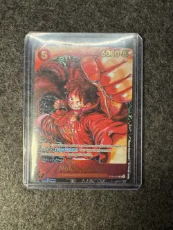 One Piece TCG Monkey D Luffy SR Alt Art Awakening Of New Era English ST01-012 - Image 3