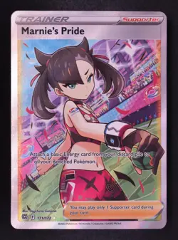 Marnie's Pride 171/172 - Pokemon Brilliant Stars Ultra Rare Card - Image 1