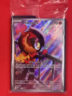 Charcadet 22 Black Star HOLO Promo Phantasmal Flames SEALED Pack Pokemon Card - Image 1
