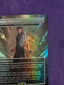 Armiger Unleashed FOIL MTG Final Fantasy Secret Lair Weapons - Image 2