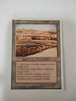 Strip Mine MTG 4th Edition Regular - Image 1