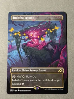 Magic The Gathering MTG Indatha Triome Showcase IKO Near Mint - Image 1