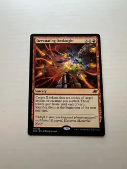 Devastating Onslaught NM Edge Of Eternities Magic The Gathering Mtg Near Mint - Image 1