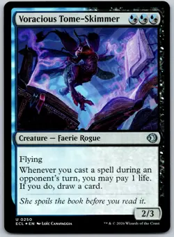 Voracious Tome-Skimmer Foil U Lorwyn Eclipsed 250 NM - Image 1