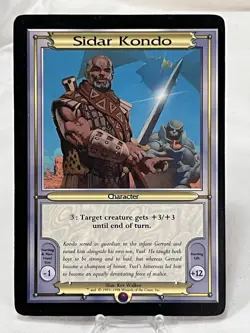 Sidar Kondo (Oversize) - Vanguard ~LP~ Magic The Gathering MTG - Image 1