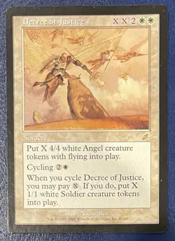DECREE OF JUSTICE (Scourge MTG Magic The Gathering) - Image 1