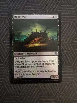 mtg blight pile foil dominaria united - Image 1