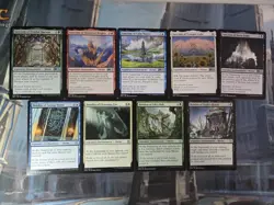 Legendary Enchantment Shrine EDH Lot. 9 different Hondens and Sanctums - Image 1