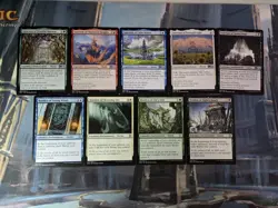 Legendary Enchantment Shrine EDH Lot. 9 different Hondens and Sanctums - Image 2