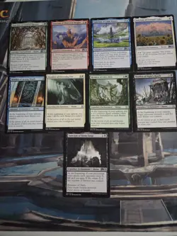Legendary Enchantment Shrine EDH Lot. 9 different Hondens and Sanctums - Image 3