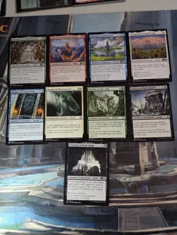 Legendary Enchantment Shrine EDH Lot. 9 different Hondens and Sanctums - Image 4