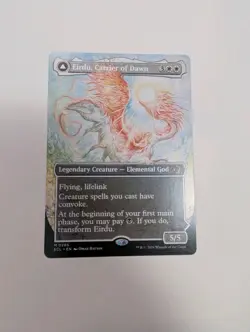 MTG - Eirdu, Carrier of Dawn (Borderless) - Lorwyn Eclipsed NM/M Condition - Image 1