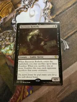 Ravenous Rotbelly MTG Commander - Unplayed - - Image 1