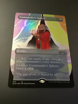 MTG Secret Lair #315 Commander's Sphere Foil NM - Image 1