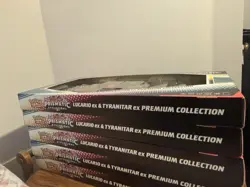 Pokemon TCG Prismatic Evolutions Lucario Ex + Tyranitar Ex Premium Collection - Image 5