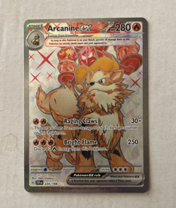 Arcanine ex 224/198 - Scarlet & Violet Base Set Pokemon TCG - Image 2