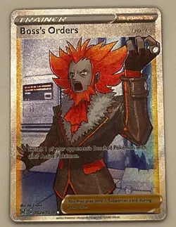 Pokemon TCG Boss's Orders Lost Origin Trainer Gallery TG24/TG30 Holo UR NM - Image 1