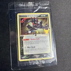 Greninja Gold Star Celebrations Promo SWSH144 Pokemon SEALED NM ENG - Image 4