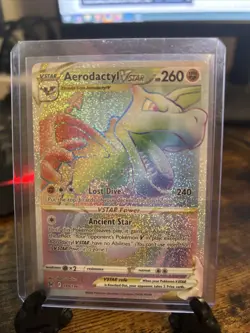 Pokemon TCG Aerodactyl VSTAR Sword & Shield Lost Origin 199/196 Near Mint - Image 1