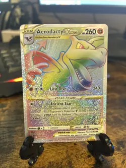 Pokemon TCG Aerodactyl VSTAR Sword & Shield Lost Origin 199/196 Near Mint - Image 3