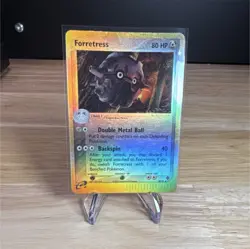 Pokemon Forretress 28/97 Reverse Holo Foil Rare EX Dragon 80 HP 2003 English - Image 1