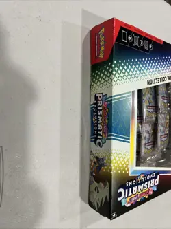 PRISMATIC EVOLUTIONS Lucario EX & Tyranitar EX Premium Collection Box Sam’s Club - Image 4