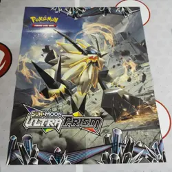 Pokemon Sun & Moon Ultra Prism Double Sided Poster Play Mat Toys R US Exclusive - Image 2