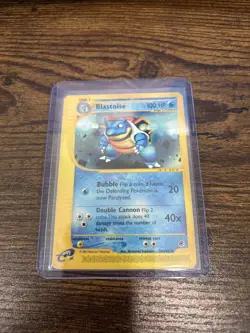 Blastoise - 36/165 - Pokemon Expedition Non-Holo Rare Card - Image 1