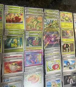 Hydrapple Ex & Meganium - Play Pokemon TCG - Custom Ready For League Decks - Image 1