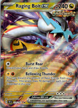 Raging Bolt ex 123/162 Pokemon Temporal Forces Pokemon TCG NM - Image 1