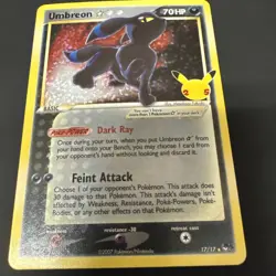 Umbreon Gold Star - Celebrations: Classic Collection Holo - 17/17 Pokemon NM TCG - Image 2
