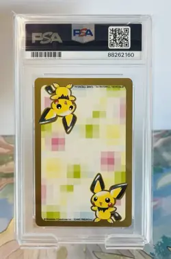 Pikachu Gold Deck Joker Japanese Pokemon Playing Cards (1999) - CGC 10 - Image 2
