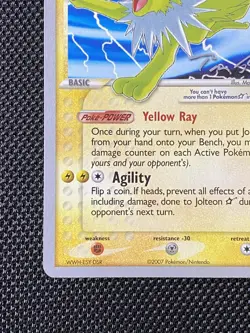 Jolteon Gold Star 101/108 2007 World Championships Pokemon TCG NM - Image 5