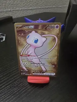 Pokemon TCG Mew ex - (151 Metal Card) 205/165 Sv: Scarlet & Violet 151 Regular - Image 1