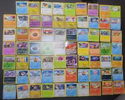 Pokemon Cards Bulk Lot 60+ Common Uncommon Energy Mix - No Rares, NM-LP... - Image 2