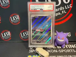 2023 POKEMON OBF EN-OBSIDIAN FLAMES ILLUSTRATION RARE #202 CLEFFA PSA 10 - Image 1