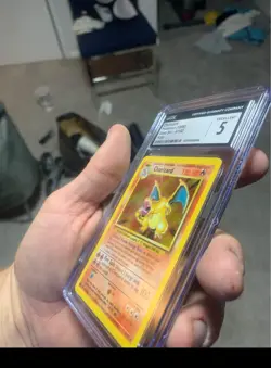 Charizard Pokemon (1999) Base Set 4/102 Holo CGC 5 Card - Image 2