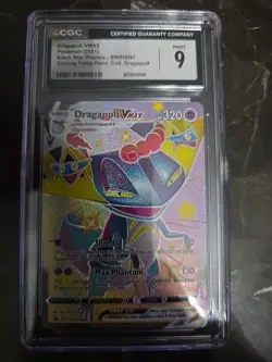 Pokemon TCG Dragapult VMAX SWSH097 Shiny Full Art Promo - Image 1