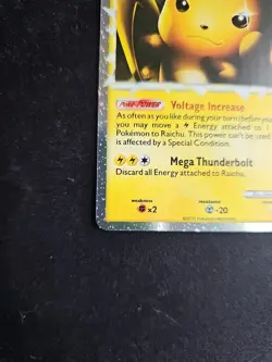 Pokemon Raichu Prime Holo - 83/90 HGSS Undaunted - 2010 English NM - Image 2