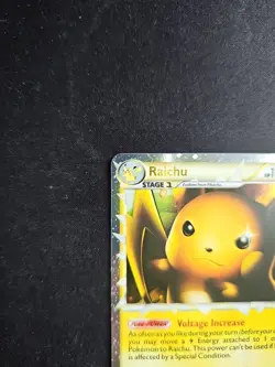 Pokemon Raichu Prime Holo - 83/90 HGSS Undaunted - 2010 English NM - Image 3