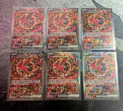ORICORIO EX #024 2025 POKEMON BLACK STAR PROMOS - Lot of 6 - Image 1