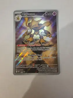 Alakazam 009 Pokemon TCG Mega Evolutions Black Star Promo NM - Image 1