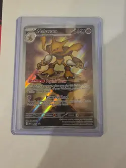 Alakazam 009 Pokemon TCG Mega Evolutions Black Star Promo NM - Image 3