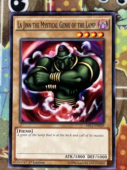 Yugioh La Jinn The Mystical Genie Of The Lamp MIL1-EN029 Single - Image 1