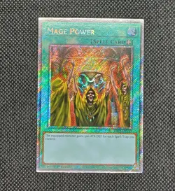 Yugioh! Mage Power - RA03-EN113 - Platinum Secret Rare - 1st Edition Near Mint - Image 1