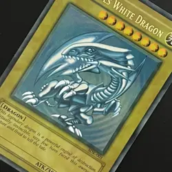 *FADED* YuGiOh Blue-Eyes White Dragon Ultra Rare SDK-001 2002 Near Mint - Image 2