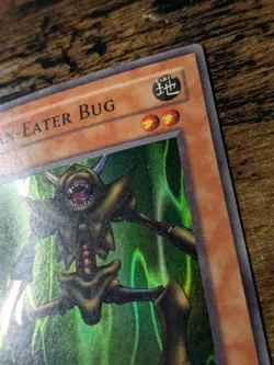 YU-GI-OH MAN EATER BUG LOB-108 UNLIMITED SUPER RARE MP - Image 2