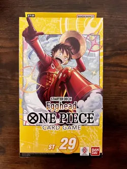 One Piece Card Game ST-29 Starter Deck Egghead New Sealed - Image 1