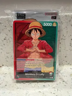 OP-01 Monkey D. Luffy Alpha Demo Deck Sealed 2022 One Piece (Pre-Errata) - Image 1